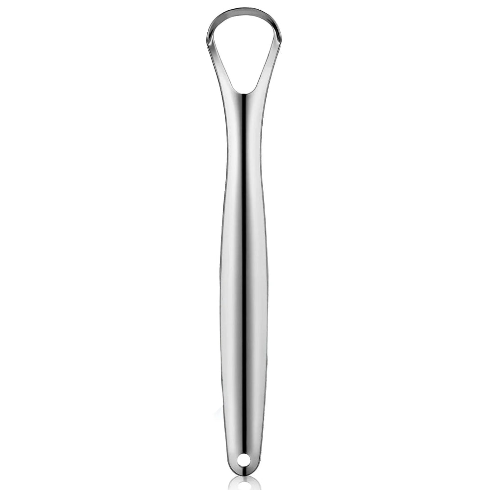 Premium 1Pcs/3Pcs Metal Tongue Scraper Cleaner for Adults & Kids, Portable Stainless Steel Tongue Scrapers Brushes for Removing