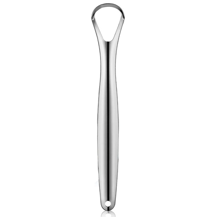 Premium 1Pcs/3Pcs Metal Tongue Scraper Cleaner for Adults & Kids, Portable Stainless Steel Tongue Scrapers Brushes for Removing