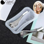 Stainless Steel Ice Globe Spoon Massager Anti-Inflammatory Cryo Face Roller Eyecare Cooling Spa Beauty Facial Massage Ball